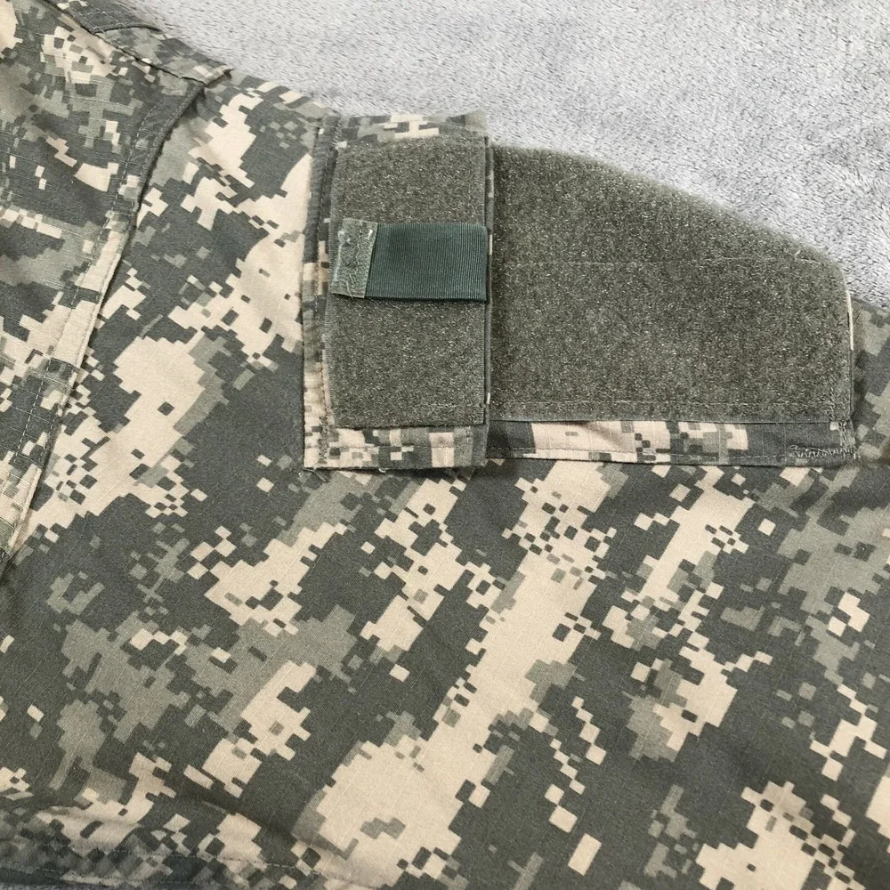 US Army Digital Camo Jacket Mens Large Military Combat Uniform 8415-01-519-8501 - Picture 10 of 16